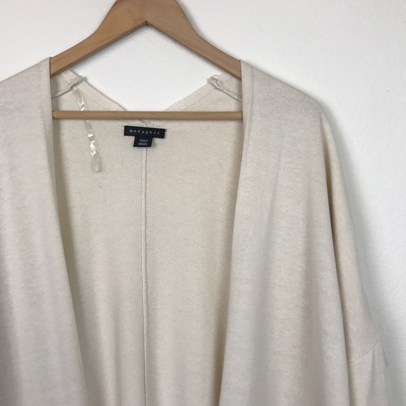 Metaphor thick open front cardigan - Picture 2 of 8